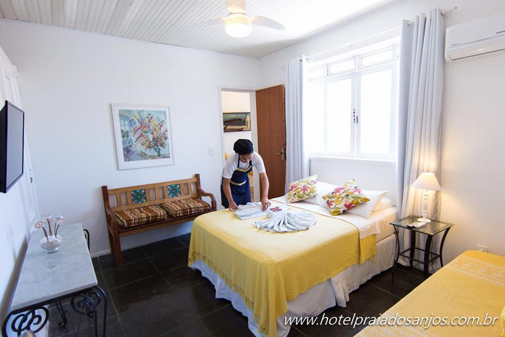 אריאל דו קאבו Pousada Hotel Praia Dos Anjos חדר תמונה